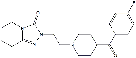 2-[2-[4-(4-Fluorobenzoyl)-1-piperidinyl]ethyl]-5,6,7,8-tetrahydro-1,2,4-triazolo[4,3-a]pyridin-3(2H)-one