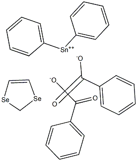 Diphenylstannanediselenolebis(benzoate)
