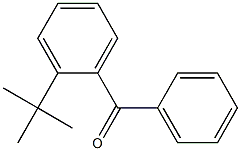 2-tert-Butylbenzophenone Struktur
