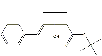 3-tert-Butyl-3-hydroxy-5-phenyl-4-pentenoic acid tert-butyl ester