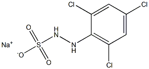 2-(2,4,6-Trichlorophenyl)hydrazinesulfonic acid sodium salt