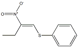 (E)-2-Nitro-1-phenylthio-1-butene