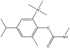 5-Isopropyl-2-[[(methylamino)carbonyl]oxy]-3,N,N,N-tetramethylbenzenaminium