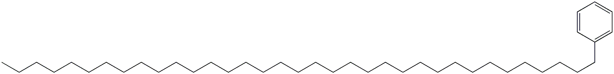 (ペンタトリアコンタン-1-イル)ベンゼン 化学構造式