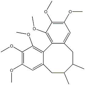 5,6,7,8-Tetrahydro-1,2,3,10,11,12-hexamethoxy-6,7-dimethyldibenzo[a,c]cyclooctene