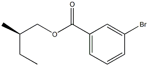 (-)-m-Bromobenzoic acid (R)-2-methylbutyl ester