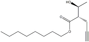 (2S,3S)-3-Hydroxy-2-(2-propynyl)butyric acid octyl ester