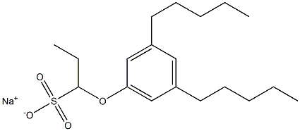 1-(3,5-Dipentylphenoxy)propane-1-sulfonic acid sodium salt
