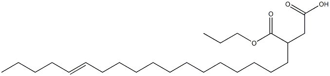 3-(13-Octadecenyl)succinic acid 1-hydrogen 4-propyl ester