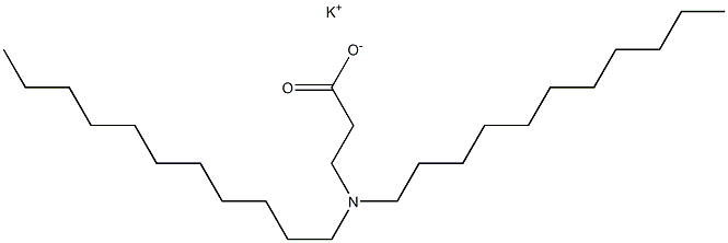 3-(Diundecylamino)propanoic acid potassium salt