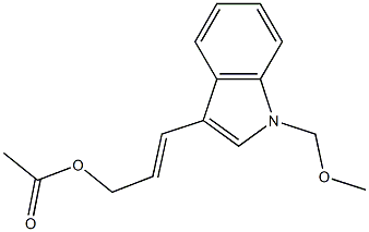 1-(Methoxymethyl)-3-(3-acetoxy-1-propenyl)-1H-indole