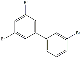 3,3',5-Tribromo-1,1'-biphenyl Structure