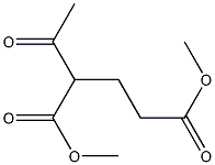 2-アセチルグルタル酸ジメチル 化学構造式