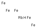 五鉄-ルビジウム 化学構造式