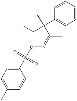 [Z,S,(+)]-3-Methyl-3-phenyl-2-pentanone O-(p-tolylsulfonyl)oxime