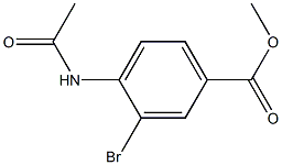 4-Acetylamino-3-bromobenzoic acid methyl ester