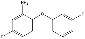 2-(3-fluorophenoxy)-5-fluoroaniline Structure