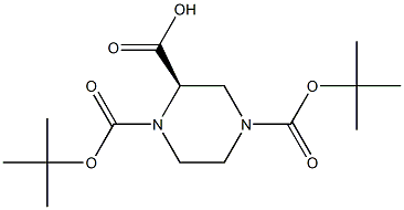 (R)-1,4-Diboc-Piperazine-2-Carboxylic acid