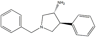 (3R,4S)-1-benzyl-4-phenylpyrrolidin-3-amine