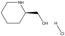 (R)-2-哌啶甲醇盐酸盐, , 结构式