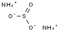 亚硫酸铵 结构式