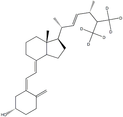 Vitamin-D2 (26,26,26,27,27,27-d6)