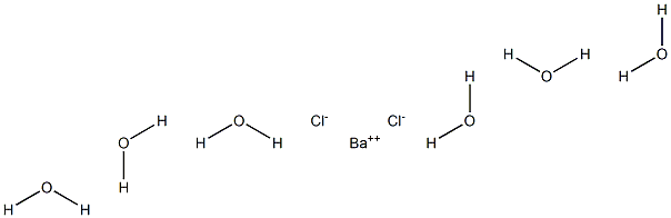 六水氯化锶 结构式