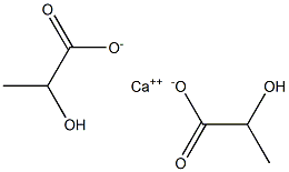 DL-乳酸钙, , 结构式