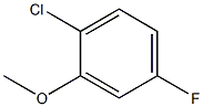 2-氯-5-氟苯甲醚, , 结构式