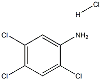 2,4,5-三氯苯胺盐酸盐 结构式