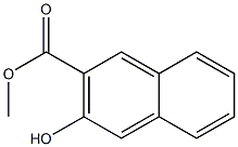 2-羟基-3-萘甲酸甲酯 结构式