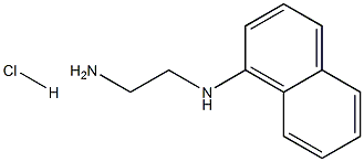 N-1-naphthylethylenediamine hydrochloride Structure