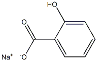 Sodium hydroxybenzoate Struktur