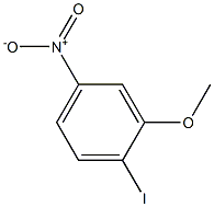 2-碘-5-硝基苯甲醚 结构式