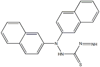 Di-b-naphthylthiocarbazone