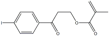 2-(4-iodobenzoyl)ethyl methacrylate