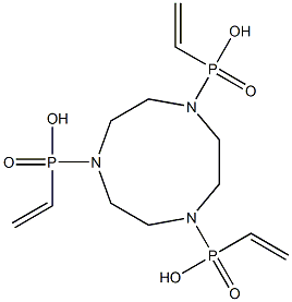 1,4,7-triazacyclononane-1,4,7-tris(methylene methylphosphinic acid)
