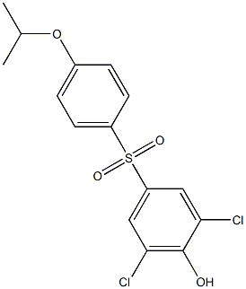 3,5-DICHLORO-4-HYDROXYPHENYL4-ISOPROPOXYPHENYLSULFONE