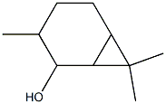 2-蒈醇, , 结构式