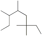 3,3,5,6-tetramethyloctane Structure