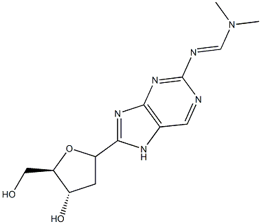 2-(DIMETHYLAMINOMETHYLIDENE)AMINO-9-(BETA-D-2-DEOXYRIBOFURANOSYL)PURINE