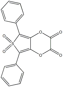 6,6-DIOXO-5,7-DIPHENYL-6H-6-LAMBDA6-THIENO[3,4-B][1,4]DIOXINE-2,3-DIONE