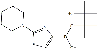 2-(PIPERIDIN-1-YL)THIAZOLE-4-BORONIC ACID PINACOL ESTER