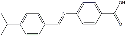 4-[(4-isopropylbenzylidene)amino]benzoic acid