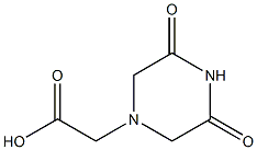 2-(3,5-dioxopiperazino)acetic acid