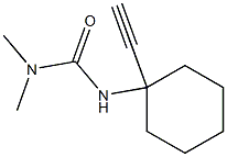 N'-(1-ethynylcyclohexyl)-N,N-dimethylurea Structure