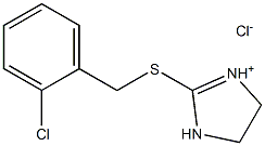 2-[(2-chlorobenzyl)thio]-4,5-dihydro-1H-imidazol-3-ium chloride
