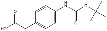 {4-[(tert-butoxycarbonyl)amino]phenyl}acetic acid