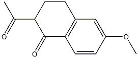 2-acetyl-6-methoxy-1,2,3,4-tetrahydronaphthalen-1-one