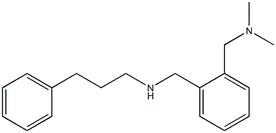 ({2-[(dimethylamino)methyl]phenyl}methyl)(3-phenylpropyl)amine